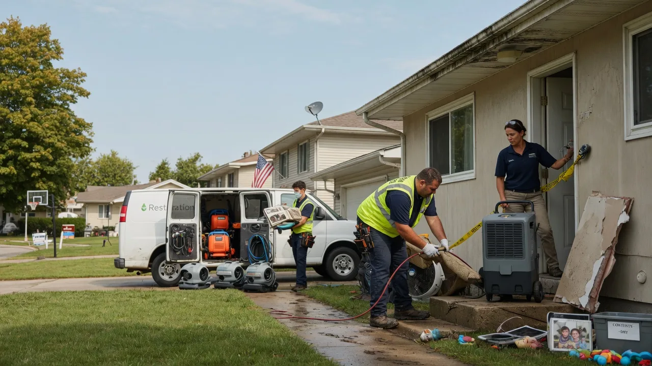 Water Damage Restoration in Polo, IL near me